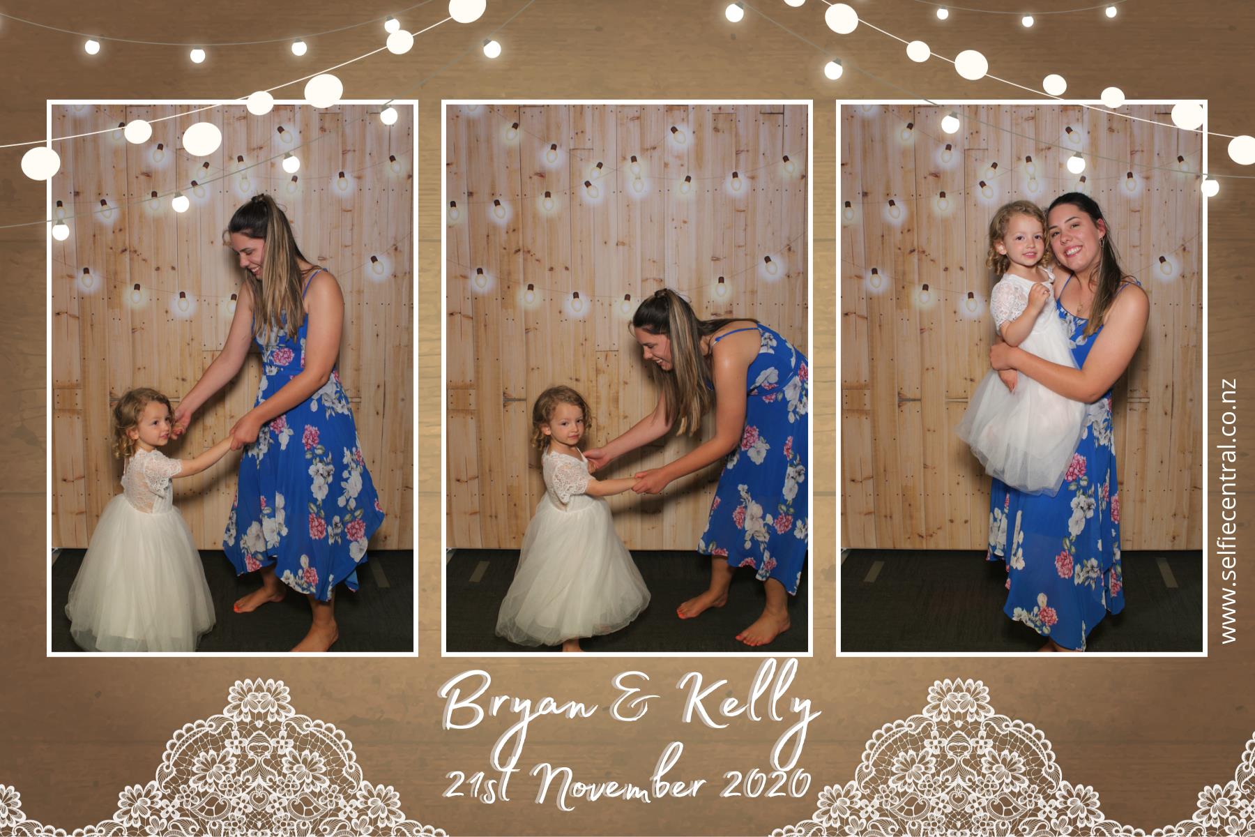 Bryan & Kelly's wedding | View more photos from the event at gallery.photobooth.co.nz/u/SelfieCentral/Bryan-Kellys-wedding